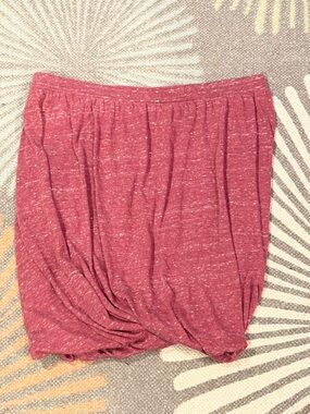 Free People Heathered Reddish Purple Tube Top